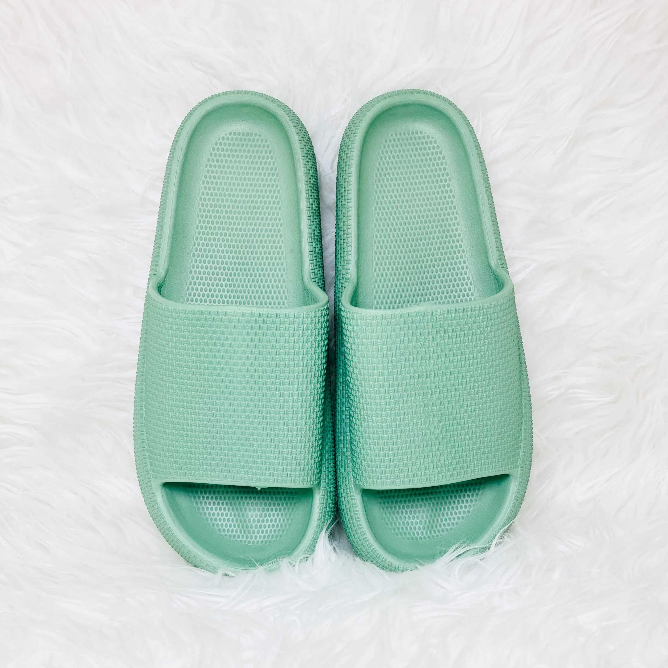 Green Cloud Slippers