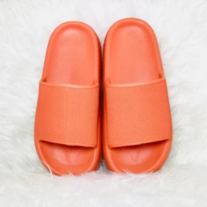 Orange Cloud Slippers