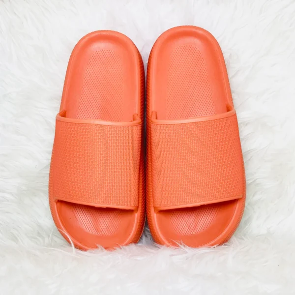 Orange Cloud Slippers