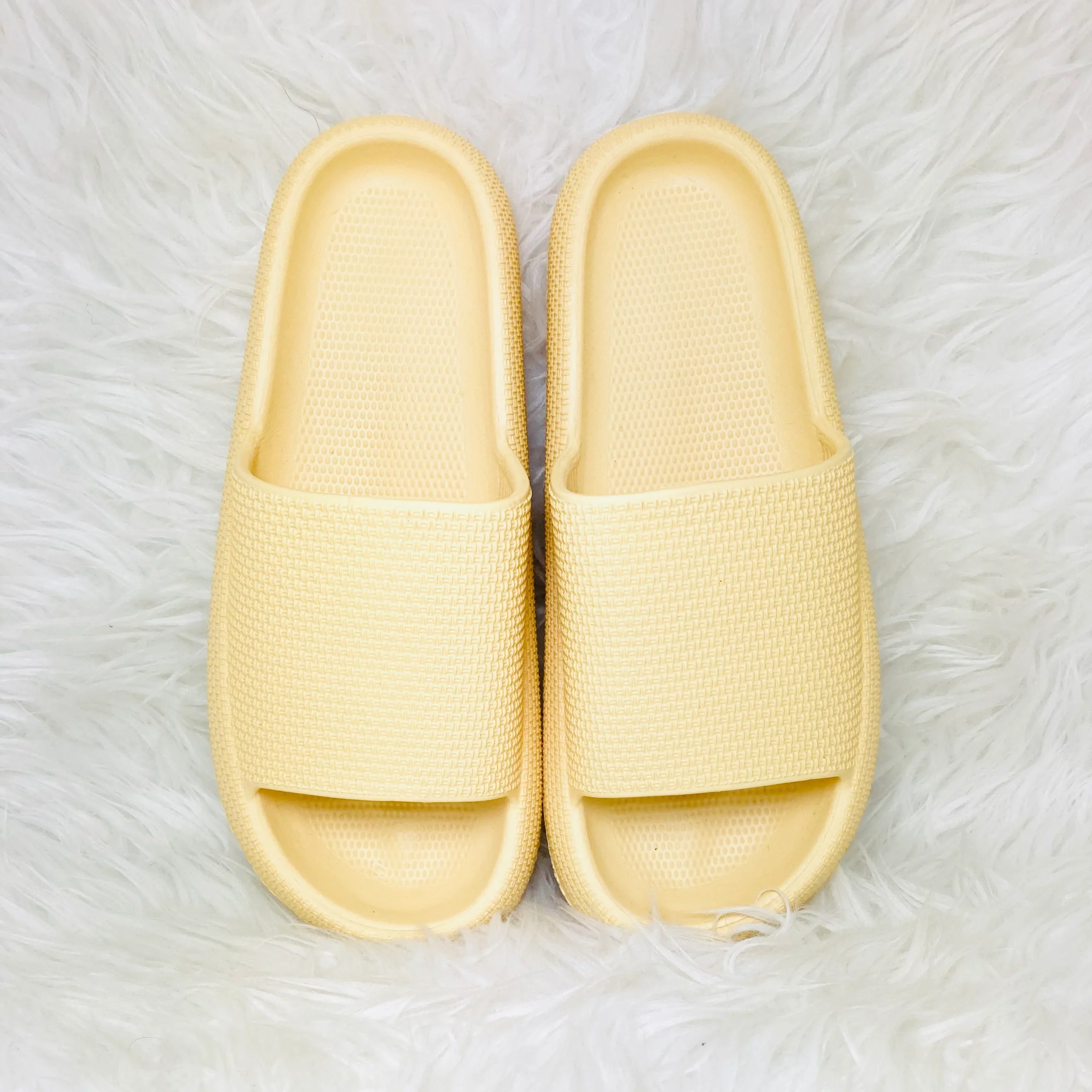 Yellow Cloud Slippers